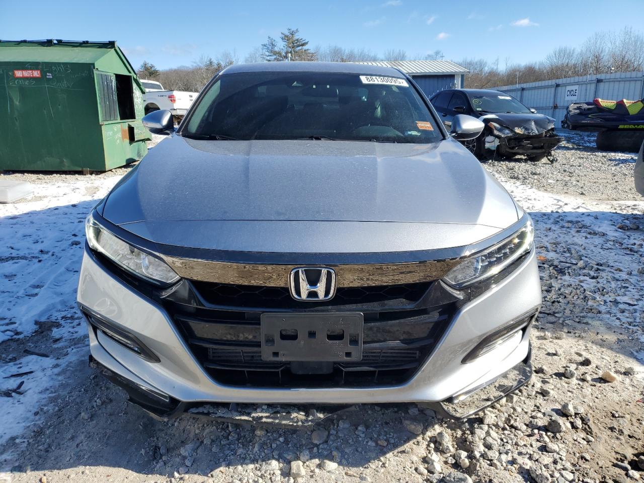 2020 Honda Accord VIN 1HGCV1F36LA093385 Copart auction photo, rear end / undercarriage damage thumbnail 5
