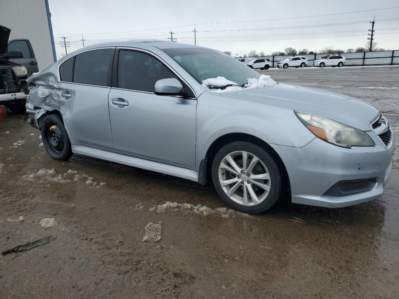 2013 Subaru Legacy VIN 4S3BMBG67D3004618 Copart auction photo, rear end / side damage thumbnail 4