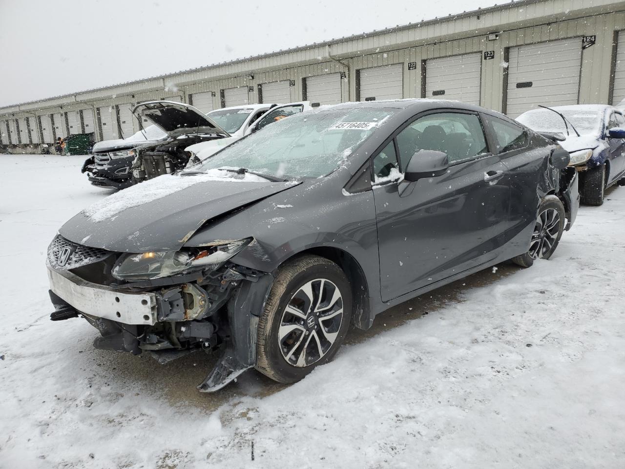 2013 Honda Civic VIN 2HGFG3B85DH507053 - Copart auction photo