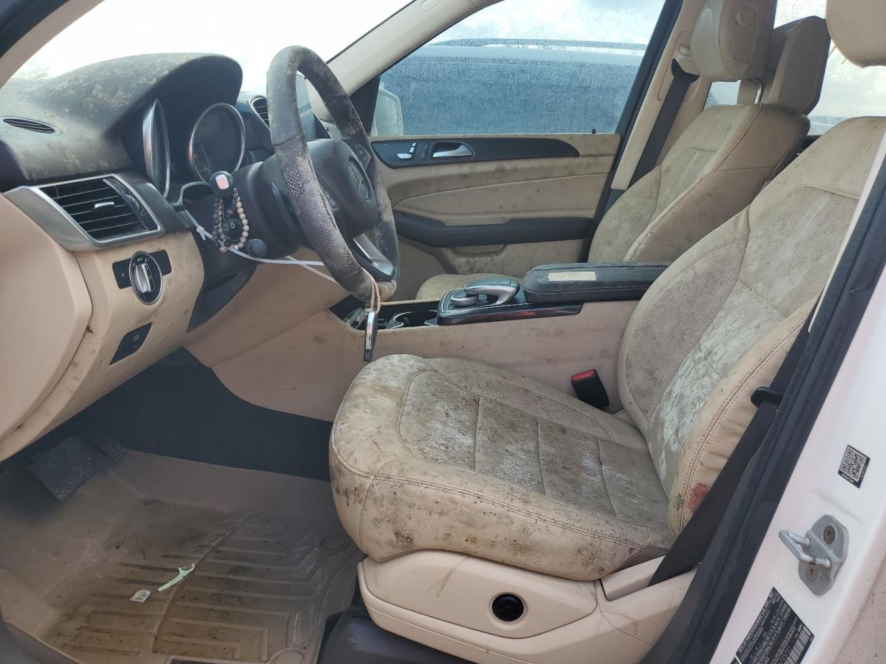 2016 Mercedes-Benz GLE VIN 4JGDA5HB0GA725731 Copart auction photo, water/flood damage thumbnail 7