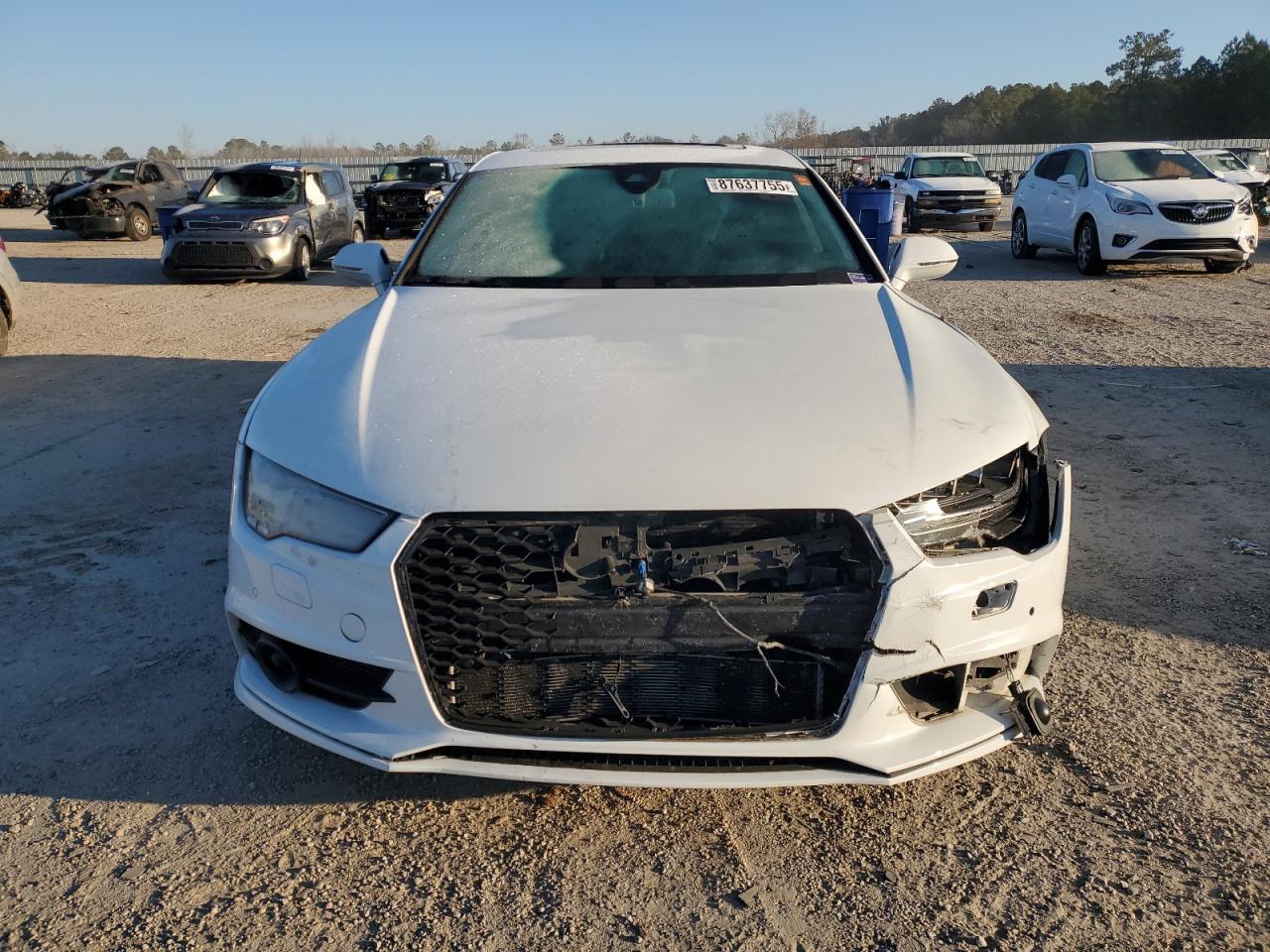 2016 Audi S7 VIN WAUW2AFC2GN108108 Copart auction photo, front end damage thumbnail 5