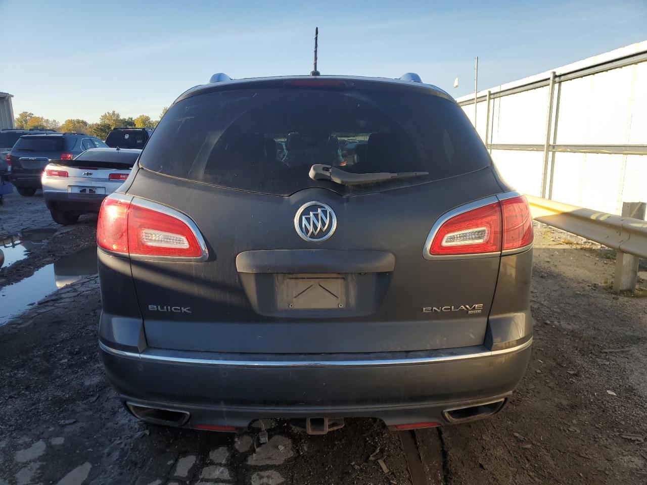 2014 Buick Enclave VIN 5GAKVBKDXEJ206418 Copart auction photo, front end damage thumbnail 6