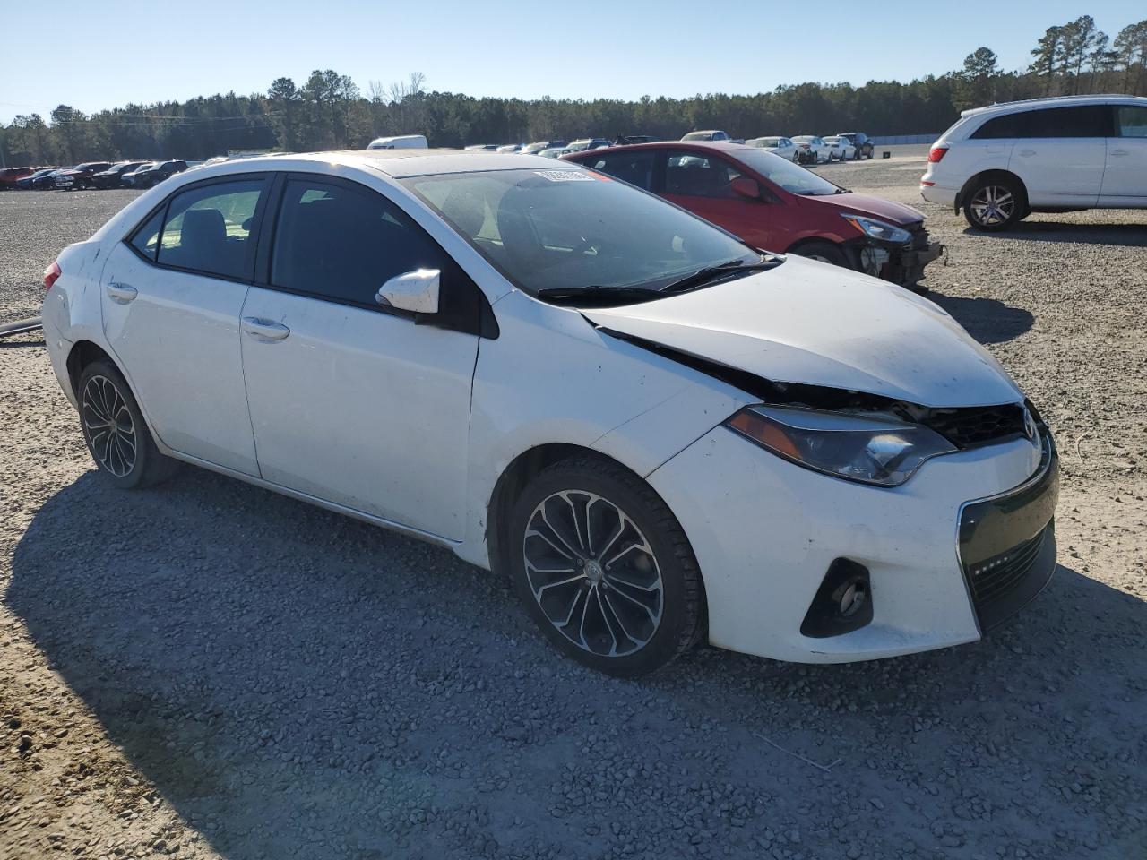 2015 Toyota Corolla VIN 2T1BURHE1FC379803 Copart auction photo, front end damage thumbnail 4