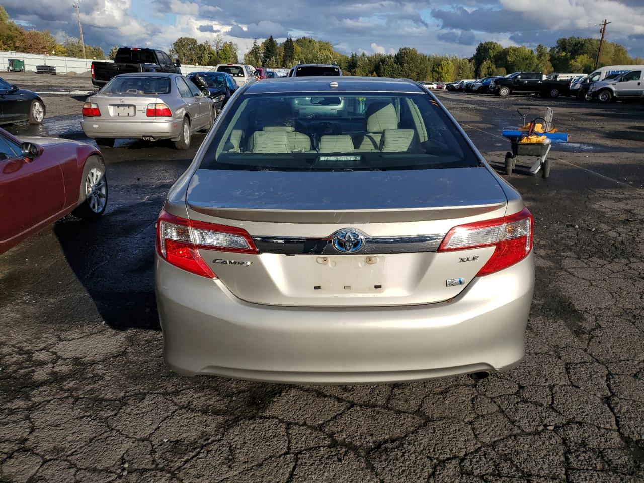 2013 Toyota Camry VIN 4T1BD1FK2DU069259 Copart auction photo, front end / frame damage damage thumbnail 6