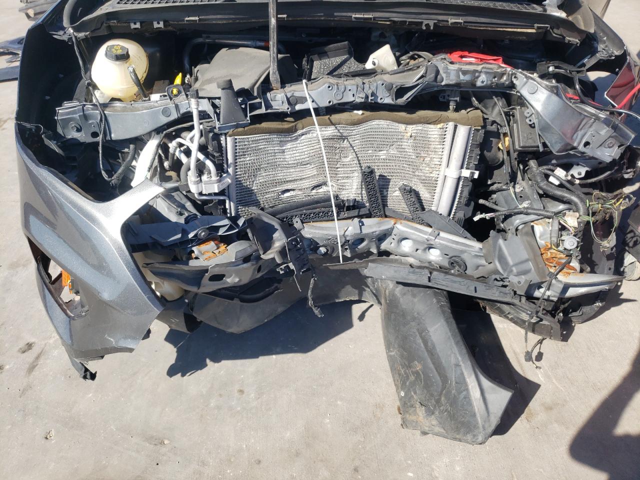 2019 Ford Escape VIN 1FMCU0F70KUA49339 Copart auction photo, front end / side damage thumbnail 12