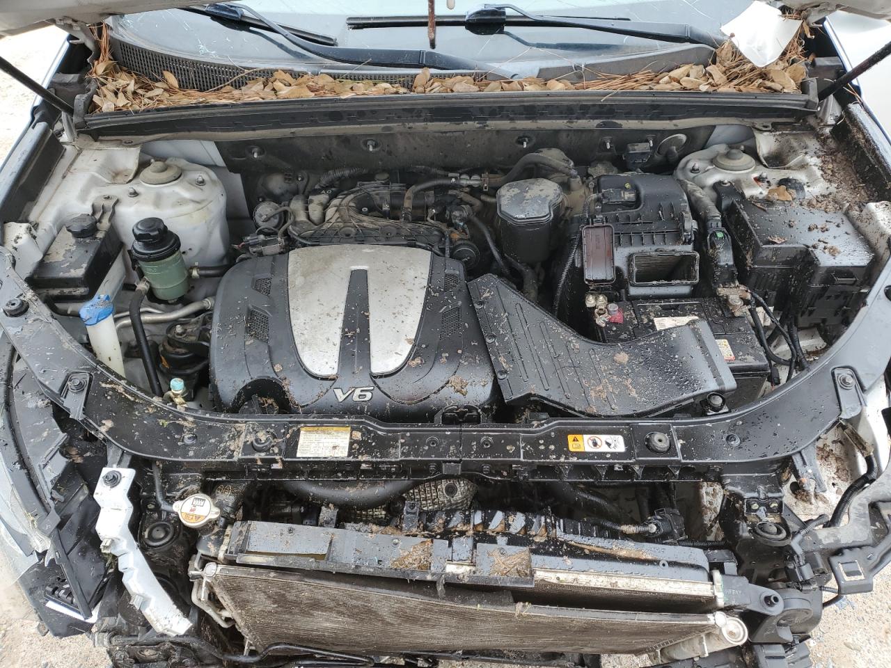 2013 KIA Sorento VIN 5XYKT4A27DG422676 Copart auction photo, rollover / front end damage thumbnail 13