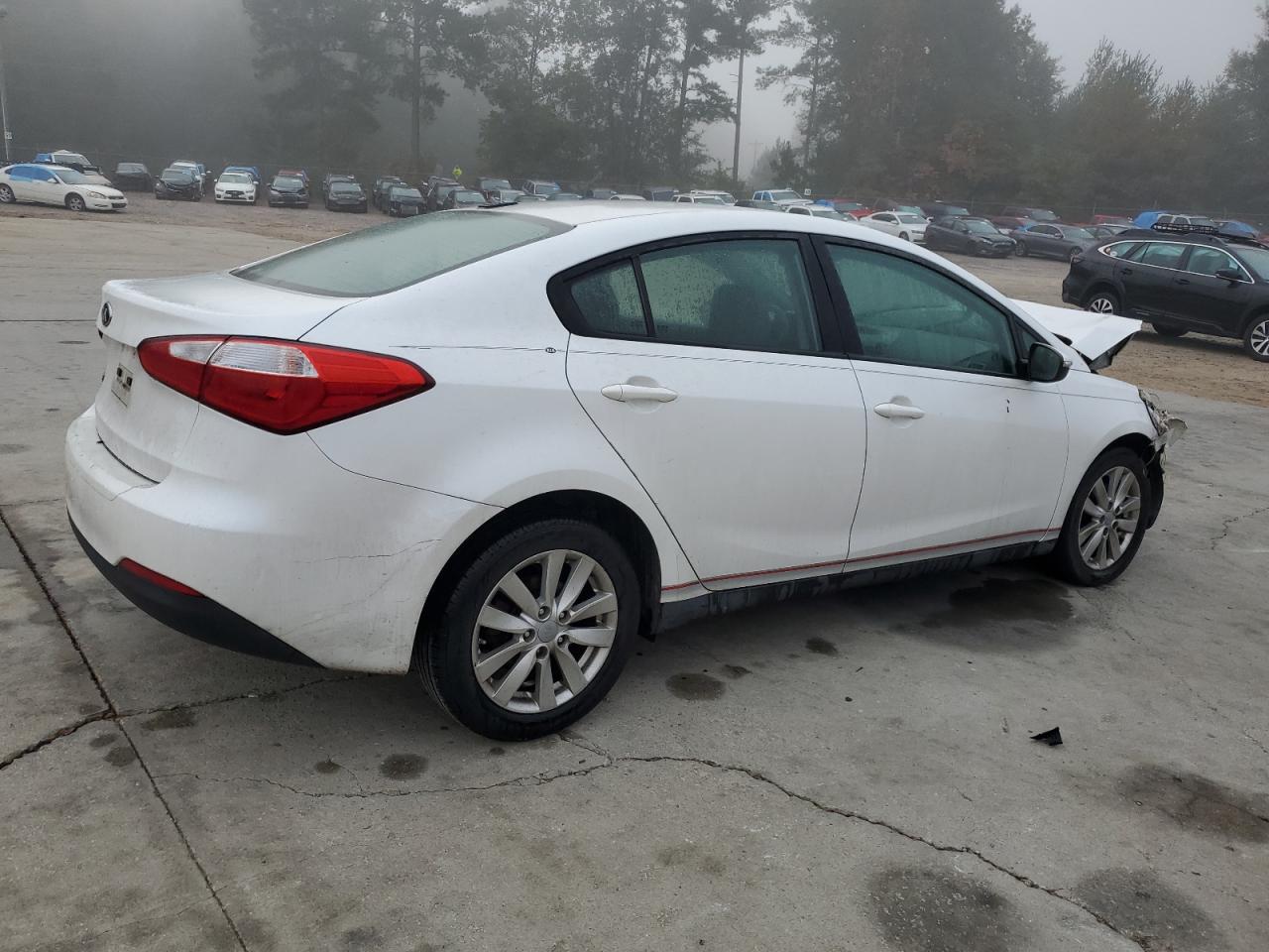 2014 KIA Forte VIN KNAFX4A64E5123579 Copart auction photo, front end damage thumbnail 3