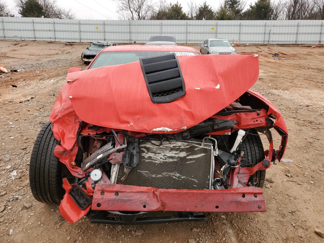 2015 Chevrolet Camaro VIN 2G1FK1EJ4F9301843 Copart auction photo, undercarriage / front end damage thumbnail 5