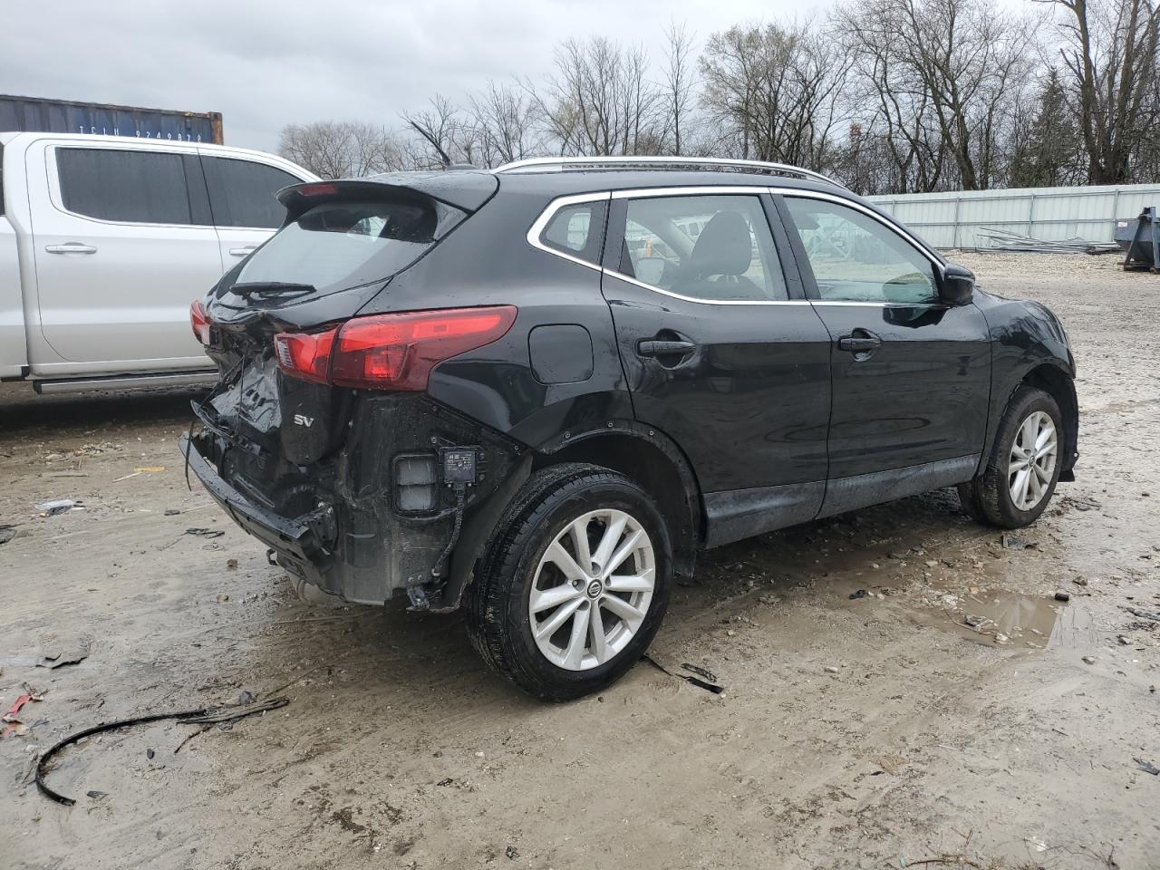 2019 Nissan Rogue VIN JN1BJ1CP1KW218374 Copart auction photo, all over damage thumbnail 3