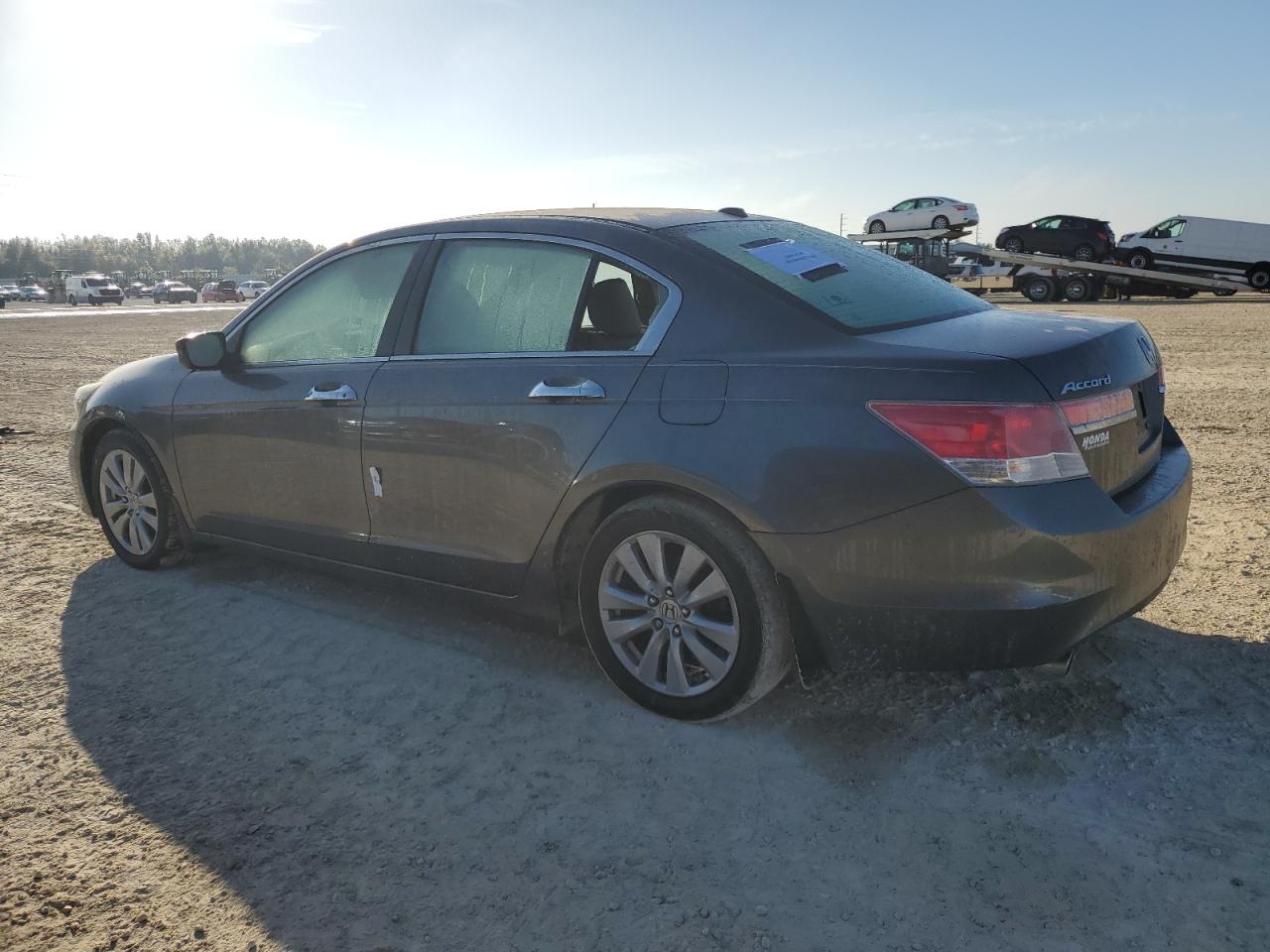 2011 Honda Accord VIN 1HGCP3F85BA010061 Copart auction photo, water/flood damage thumbnail 2