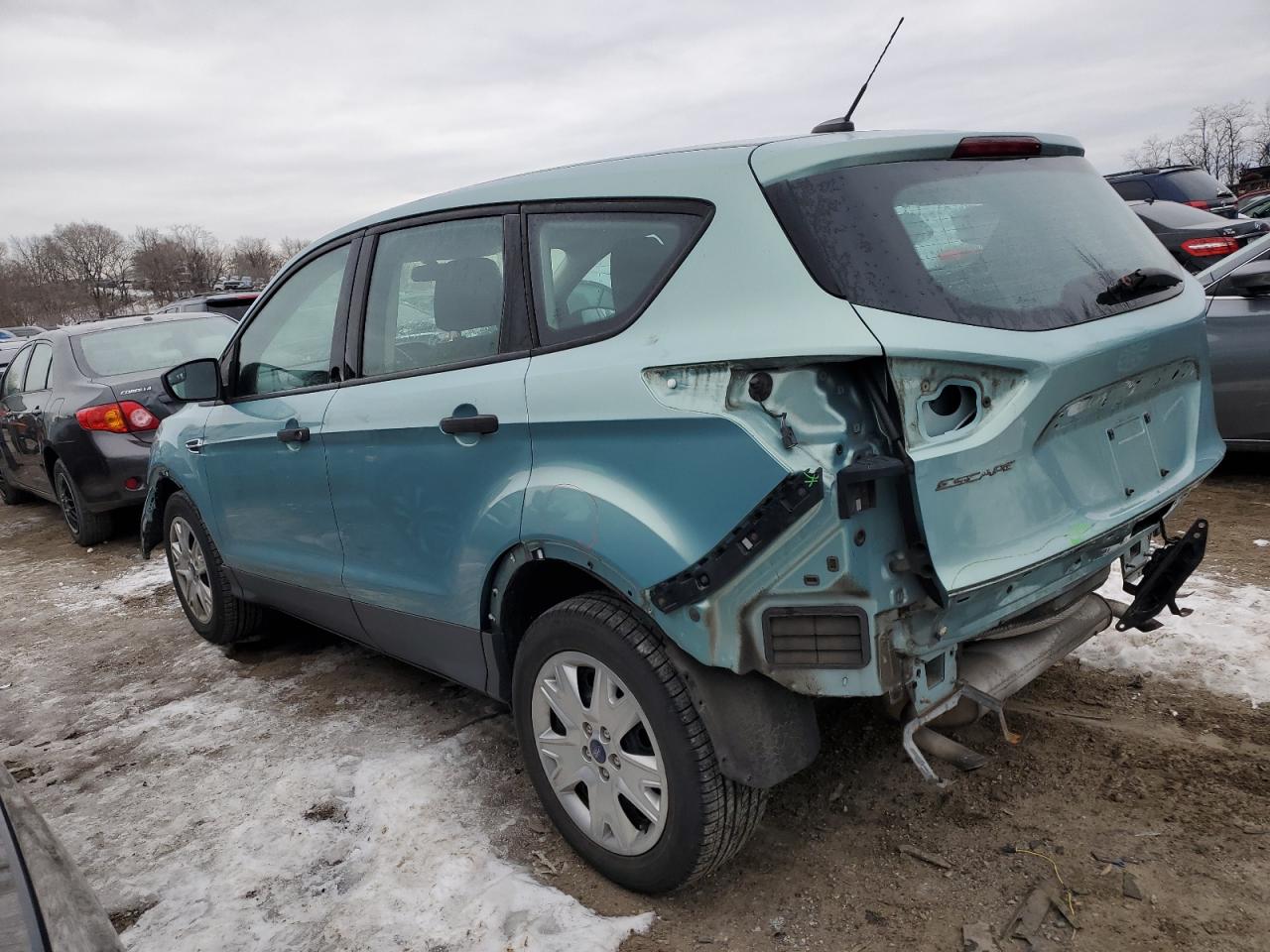 2013 Ford Escape VIN 1FMCU0F77DUB28946 Copart auction photo, rear end / front end damage thumbnail 2