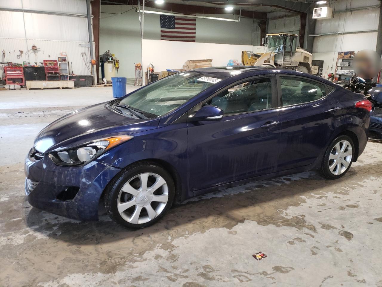 2013 Hyundai Elantra VIN 5NPDH4AE9DH229782