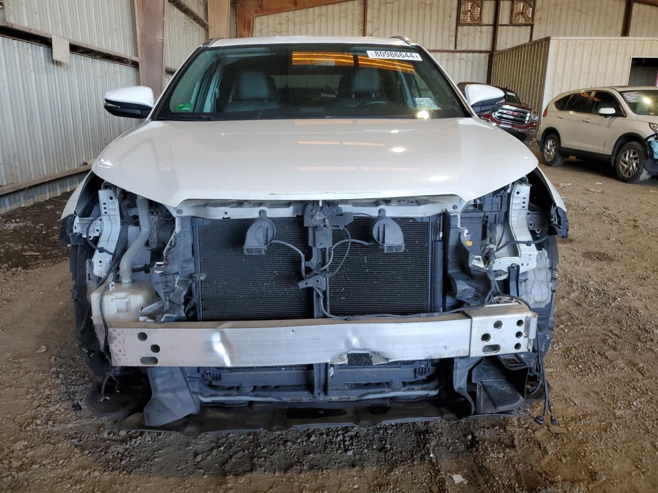 2015 Toyota Highlander VIN 5TDYKRFH4FS082528 Copart auction photo, rear end / front end damage thumbnail 5