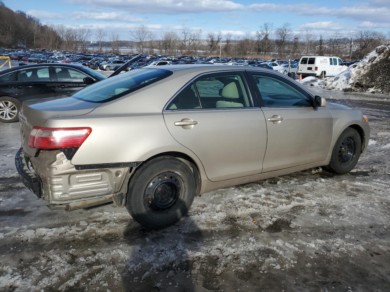 2008 Toyota Camry VIN 4T1BE46K58U742047 Copart auction photo, all over / rear end damage thumbnail 3