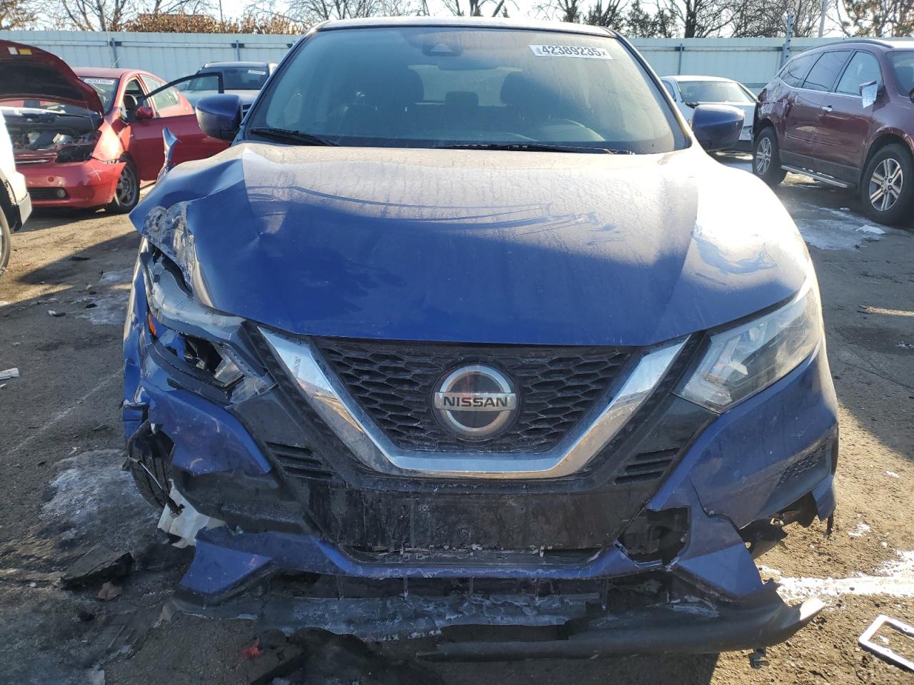 2021 Nissan Rogue VIN JN1BJ1AV5MW305456 Copart auction photo, front end damage thumbnail 5