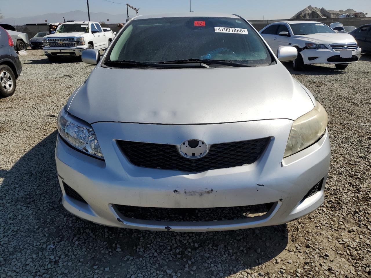 2009 Toyota Corolla VIN JTDBL40E499062383 Copart auction photo, all over damage thumbnail 5