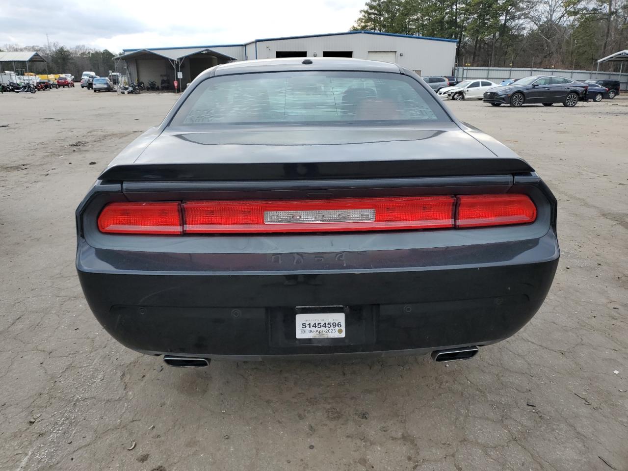 2013 Dodge Challenger VIN 2C3CDYAG6DH524612 Copart auction photo, front end damage thumbnail 6