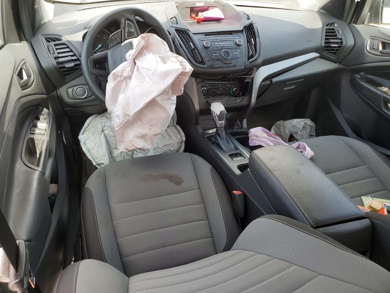 2017 Ford Escape VIN 1FMCU0F74HUB19742 Copart auction photo, front end / minor dent/scratches damage thumbnail 8