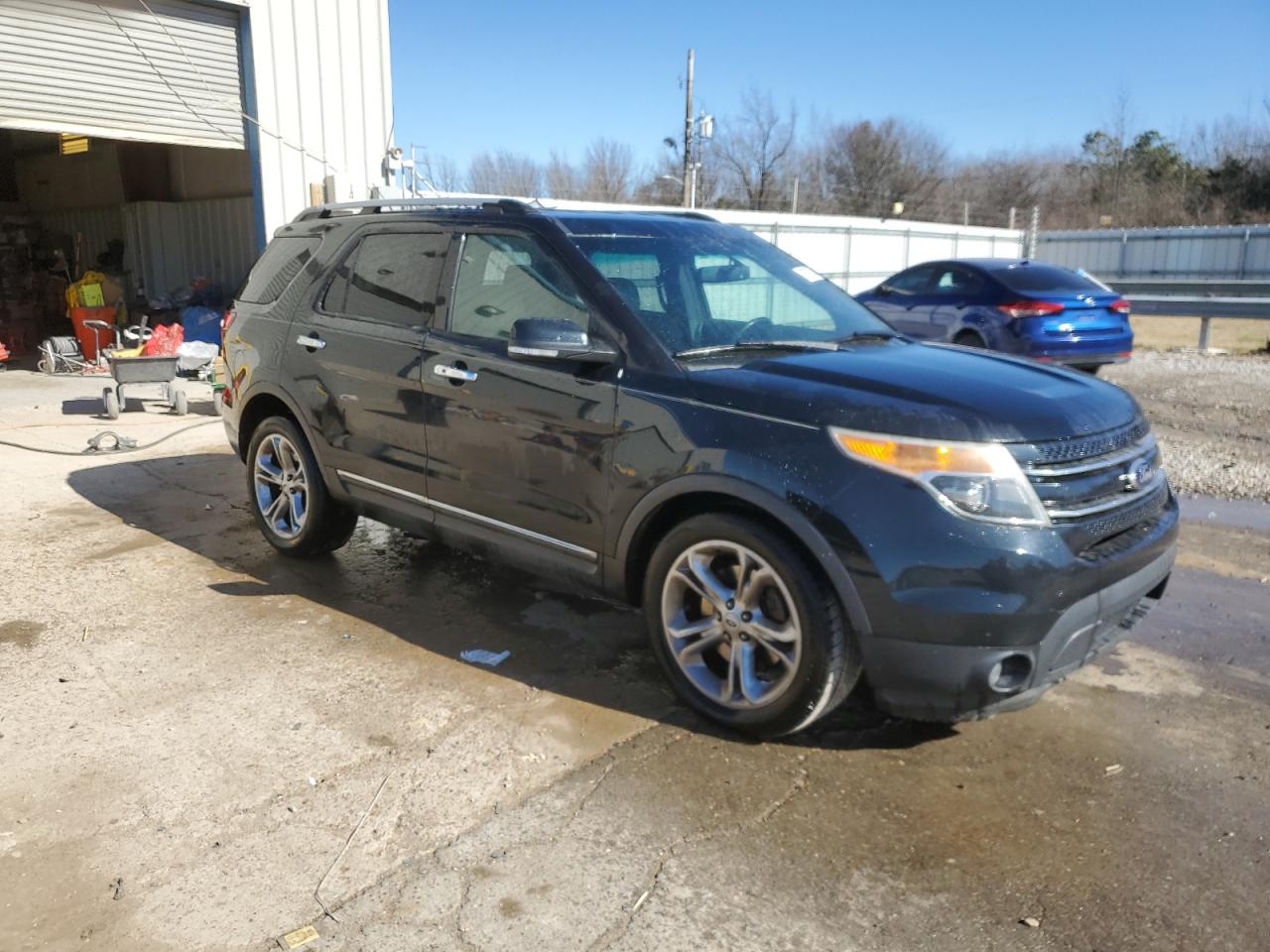2014 Ford Explorer VIN 1FM5K7F89EGA64733 Copart auction photo, rear end damage thumbnail 4