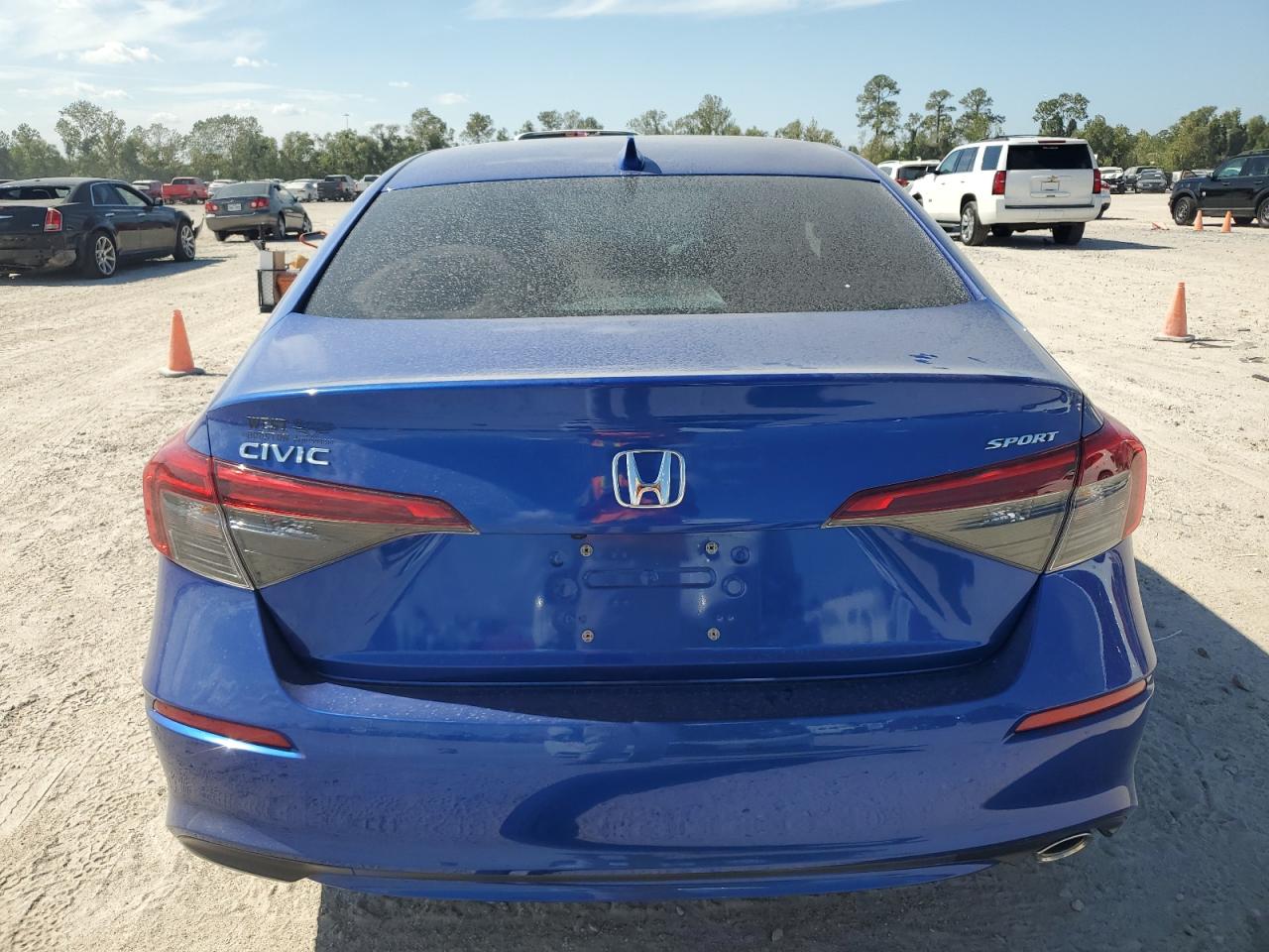 2022 Honda Civic VIN 2HGFE2F51NH594824 Copart auction photo, front end damage thumbnail 6