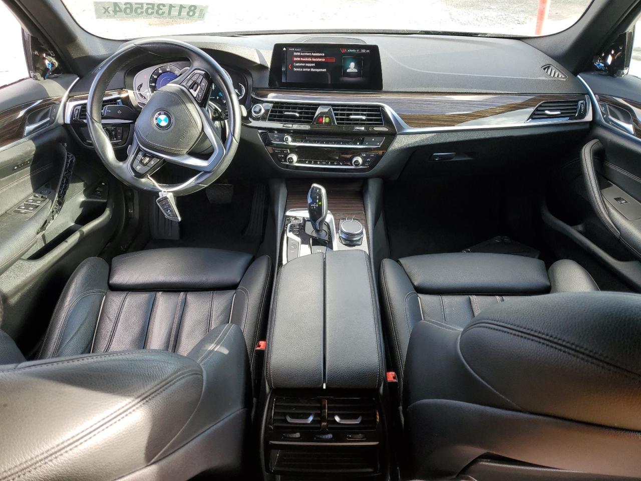 2019 BMW 5er VIN WBAJA9C5XKB254705 Copart auction photo, water/flood / all over damage thumbnail 8