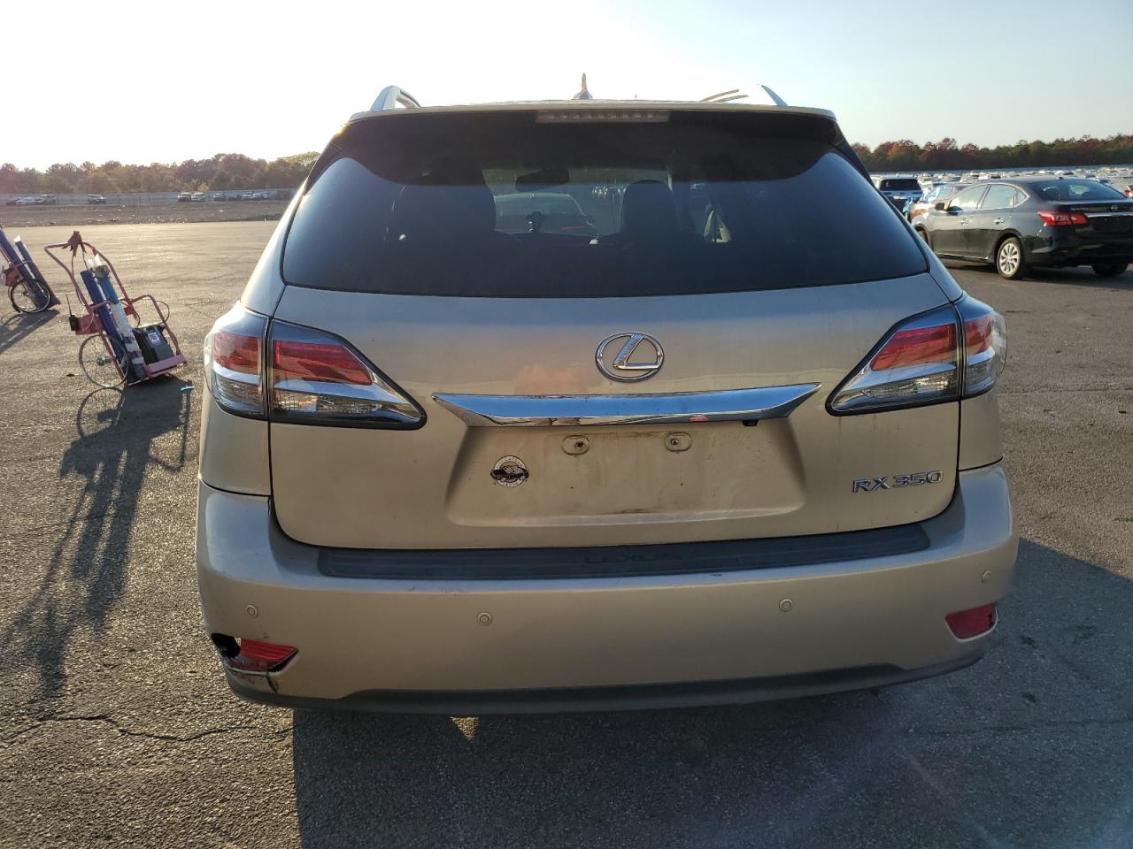 2015 Lexus RX VIN 2T2BK1BA5FC254358 Copart auction photo, front end / rear end damage thumbnail 6