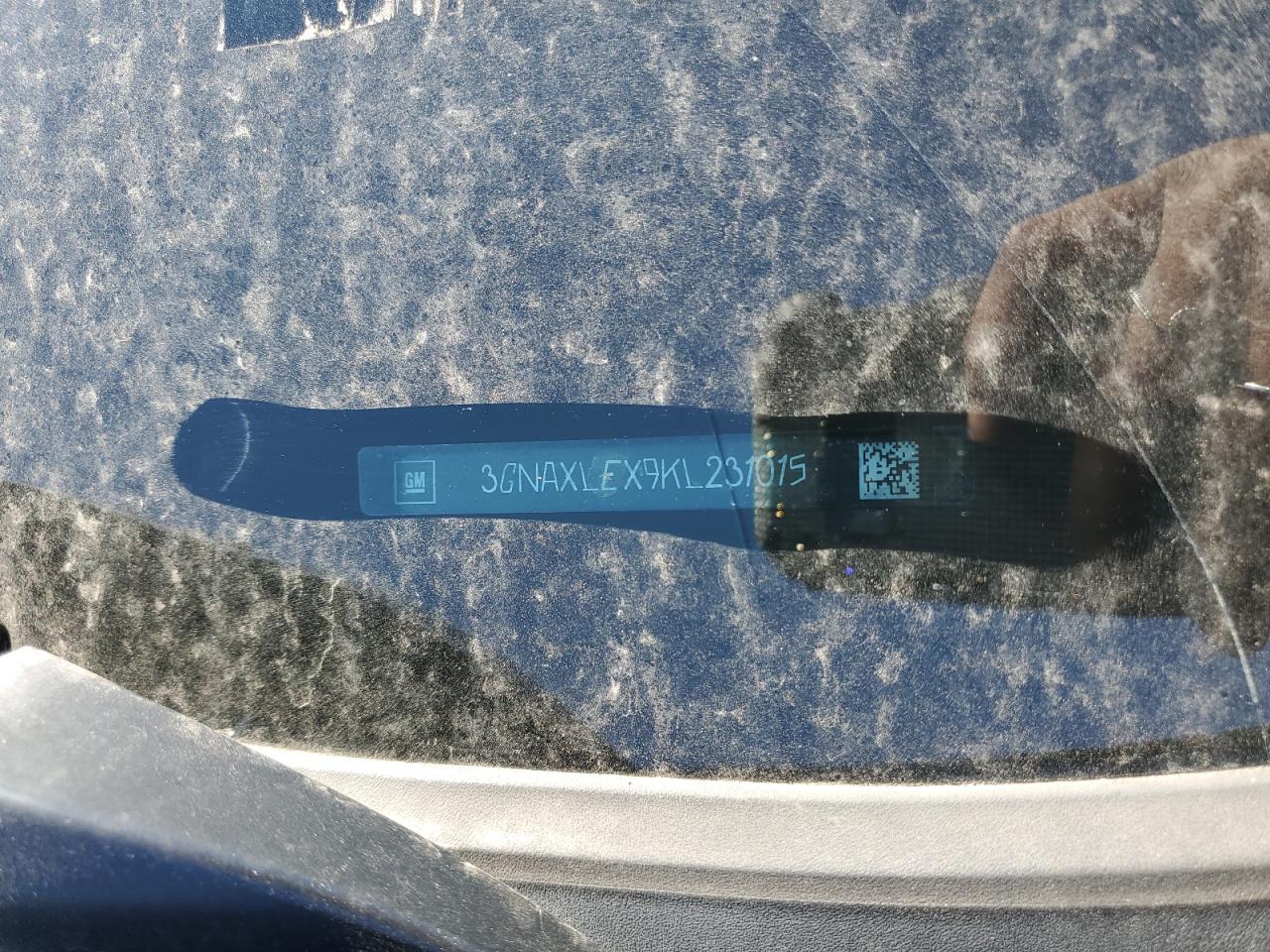 2019 Chevrolet Equinox VIN 3GNAXLEX9KL231015 Copart auction photo, all over damage thumbnail 13