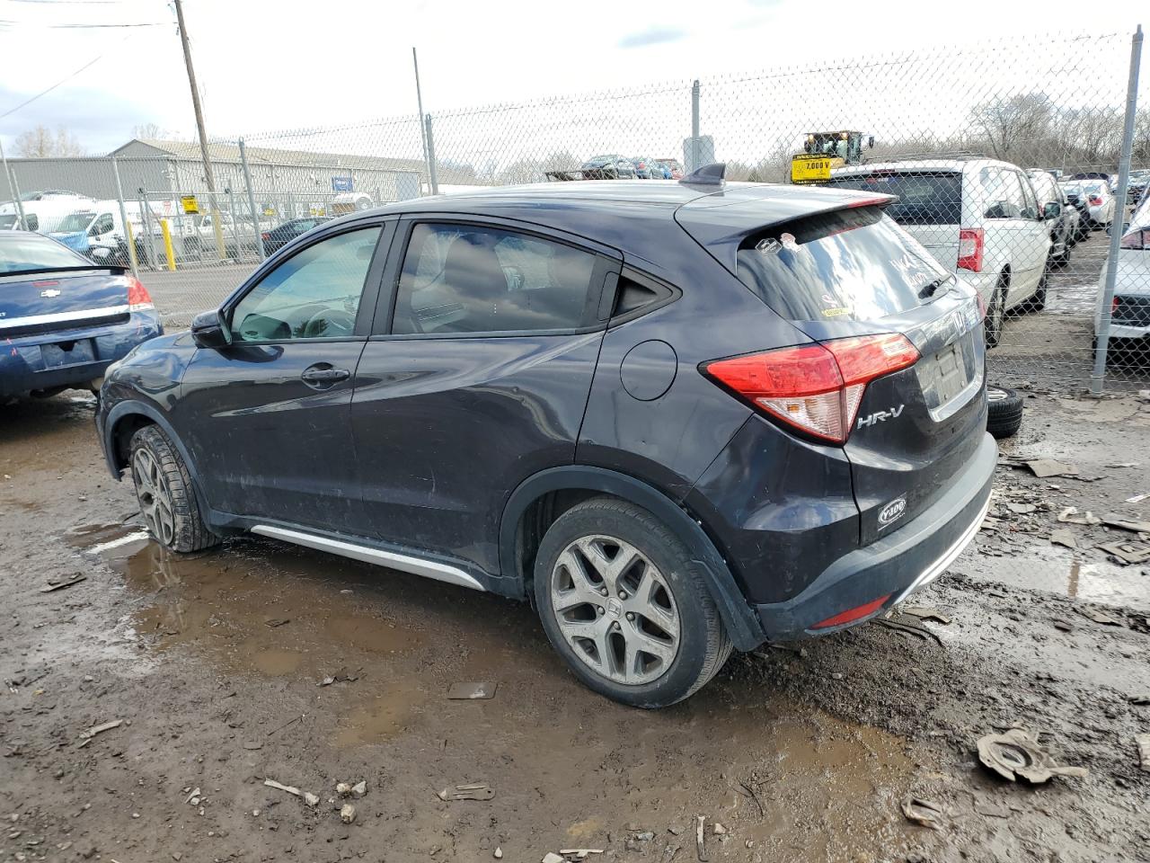 2016 Honda HR-V VIN 3CZRU6H56GM723674 Copart auction photo, vandalism damage thumbnail 2