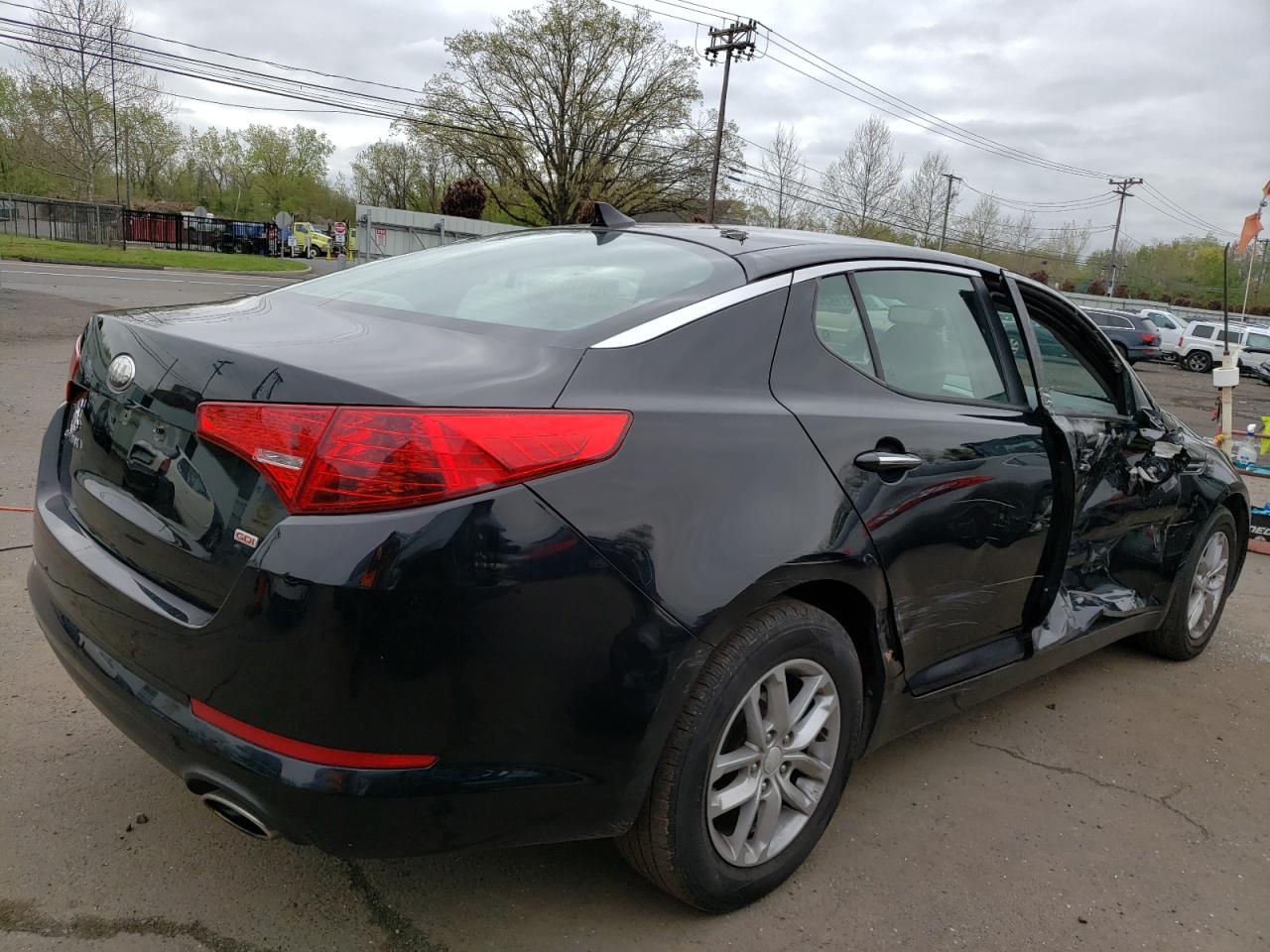2013 KIA Optima VIN 5XXGM4A71DG210407 Copart auction photo, side / minor dent/scratches damage thumbnail 3