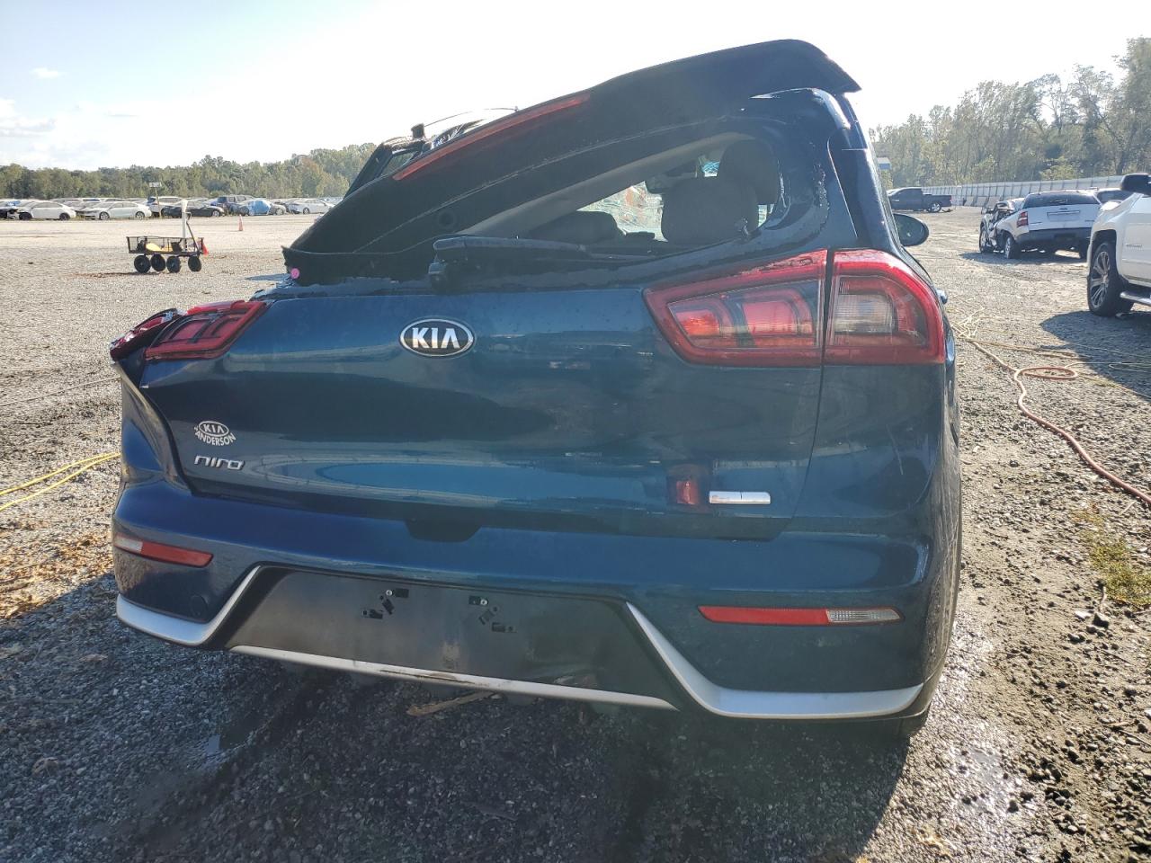 2019 KIA Niro VIN KNDCB3LCXK5259471 Copart auction photo, all over damage thumbnail 6