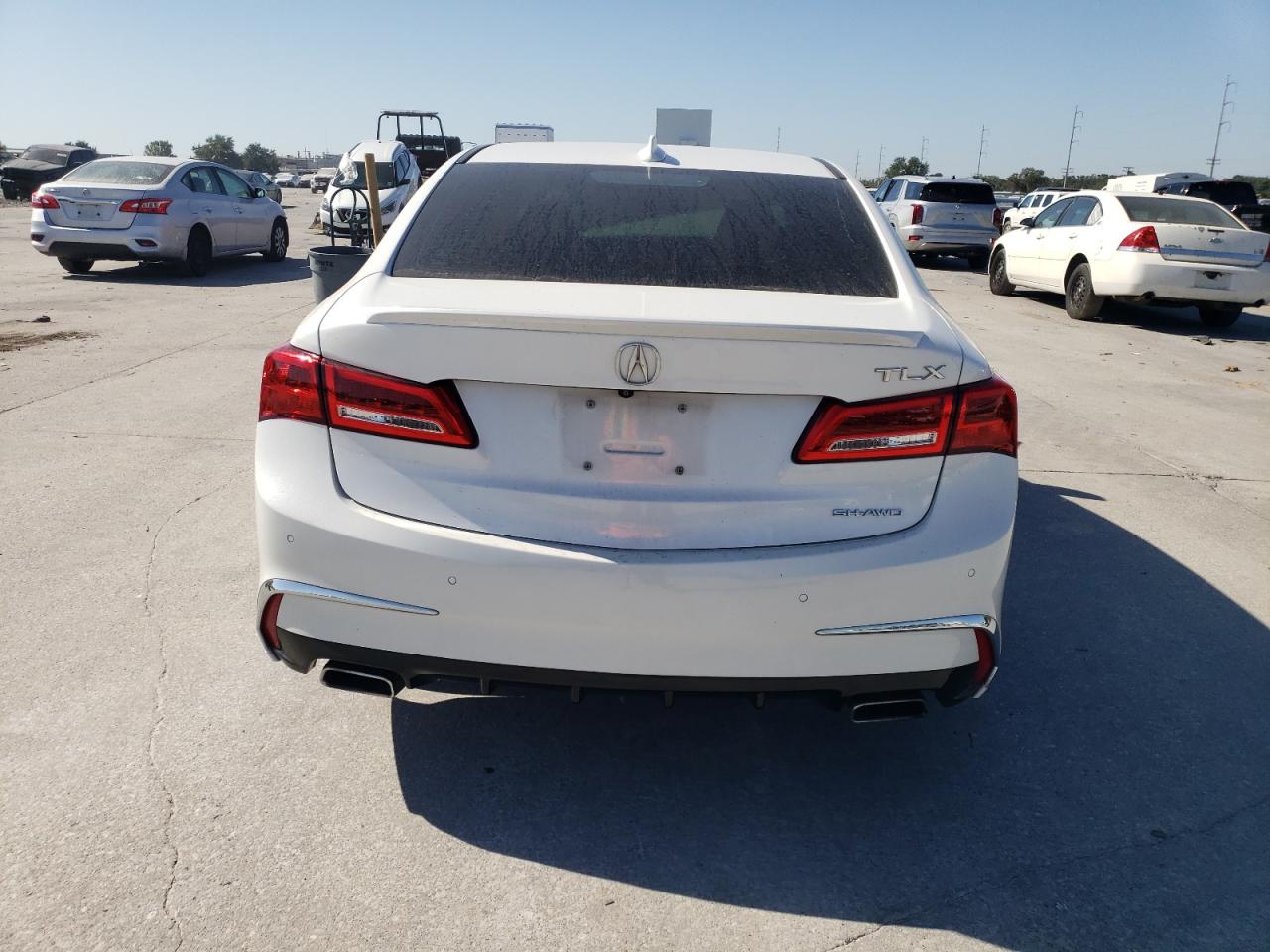 2020 Acura TLX VIN 19UUB3F86LA000062 Copart auction photo, front end damage thumbnail 6