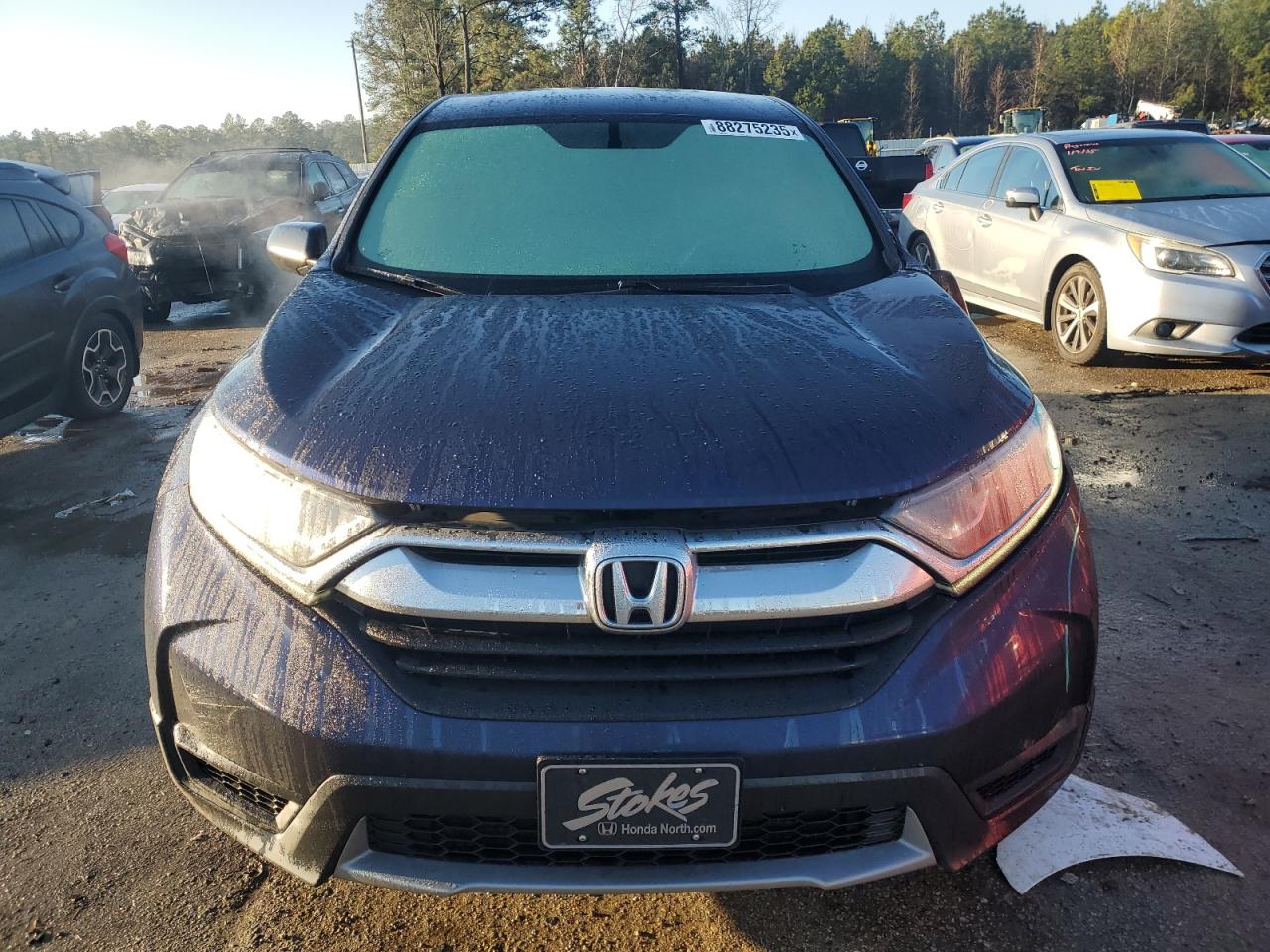 2019 Honda CR-V VIN 2HKRW5H34KH405706 Copart auction photo, side / all over damage thumbnail 5