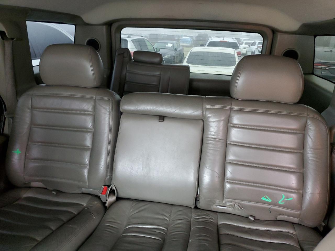 2003 Hummer H2 VIN 5GRGN23U83H143843 Copart auction photo, stripped damage thumbnail 10
