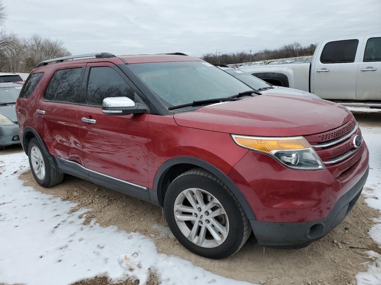 2013 Ford Explorer VIN 1FM5K7D83DGC45456 Copart auction photo, side damage thumbnail 4