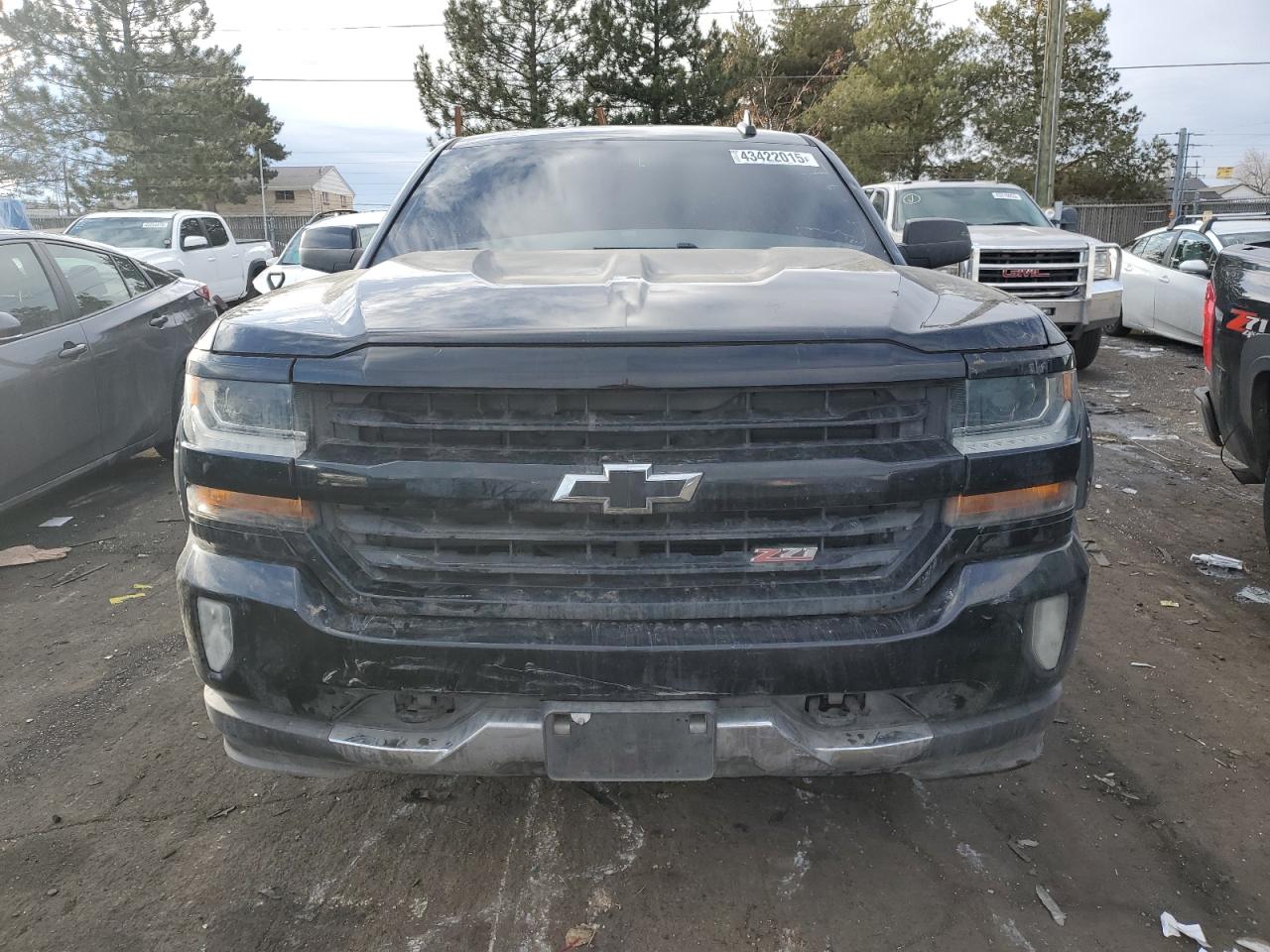 2018 Chevrolet Silverado VIN 3GCUKREC2JG214570 Copart auction photo, all over damage thumbnail 5