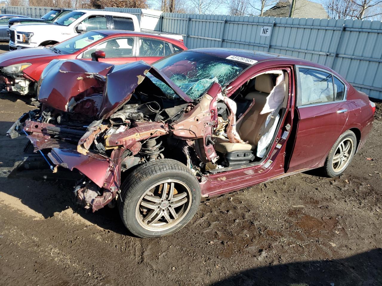 2013 Honda Accord VIN 1HGCR2F84DA178748