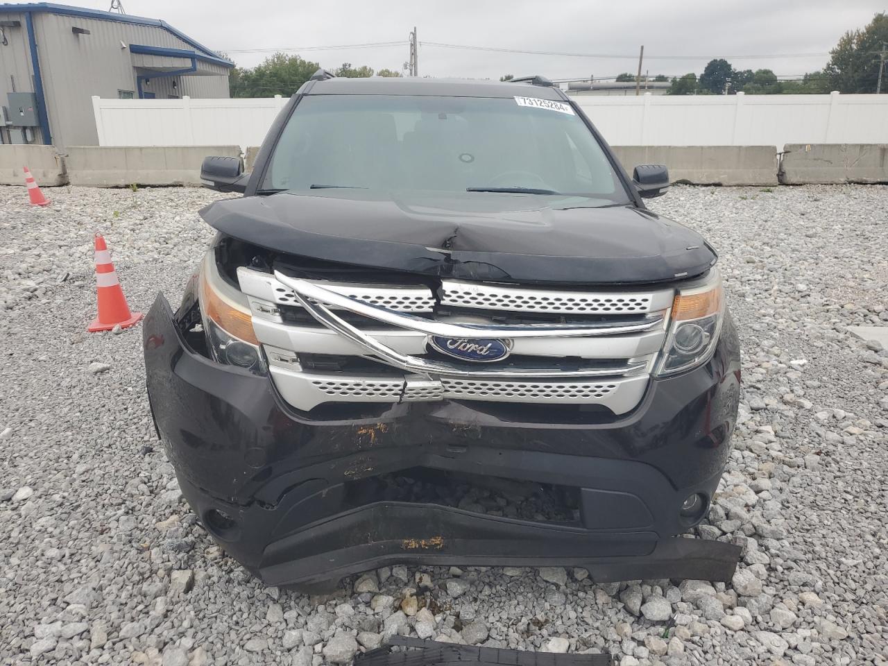 2013 Ford Explorer VIN 1FM5K7D81DGC43799 Copart auction photo, front end / side damage thumbnail 5