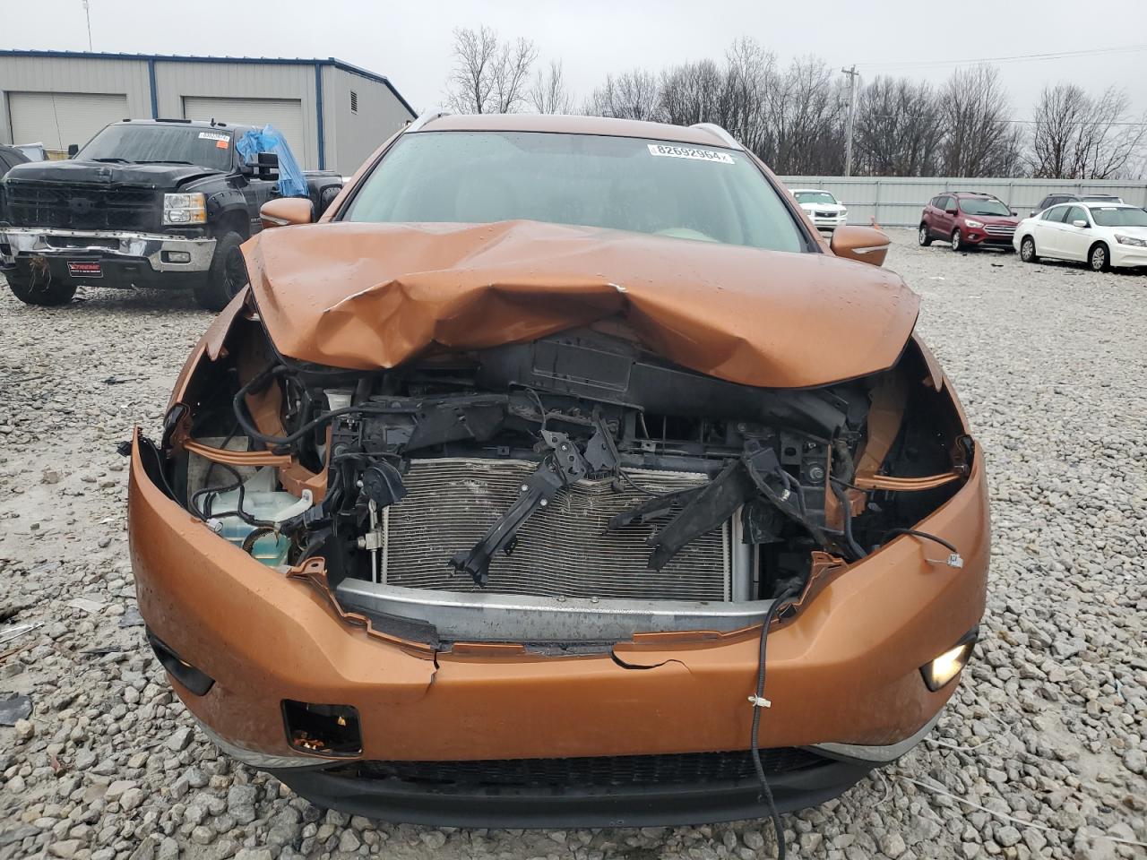 2015 Nissan Murano VIN 5N1AZ2MH8FN227174 Copart auction photo, front end damage thumbnail 5