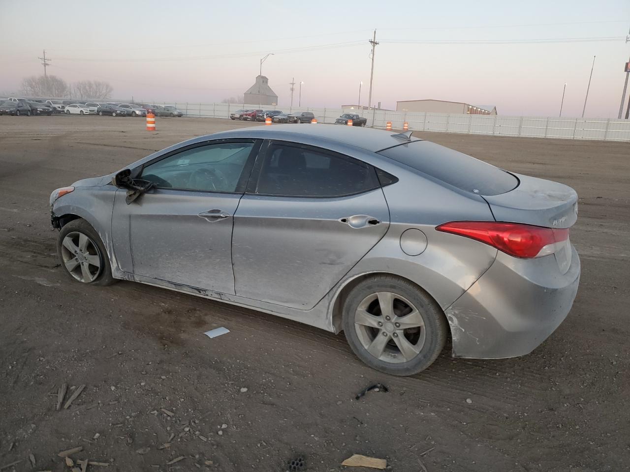 2013 Hyundai Elantra VIN KMHDH4AE4DU787914 Copart auction photo, front end damage thumbnail 2