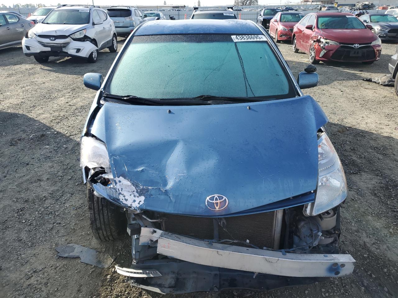 2007 Toyota Prius VIN JTDKB20U877619593 Copart auction photo, all over damage thumbnail 5