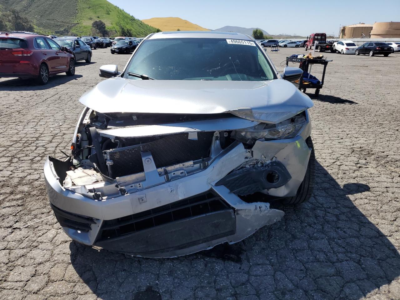 2018 Honda Civic VIN JHMFC1F3XJX011488 Copart auction photo, front end / rear end damage thumbnail 5