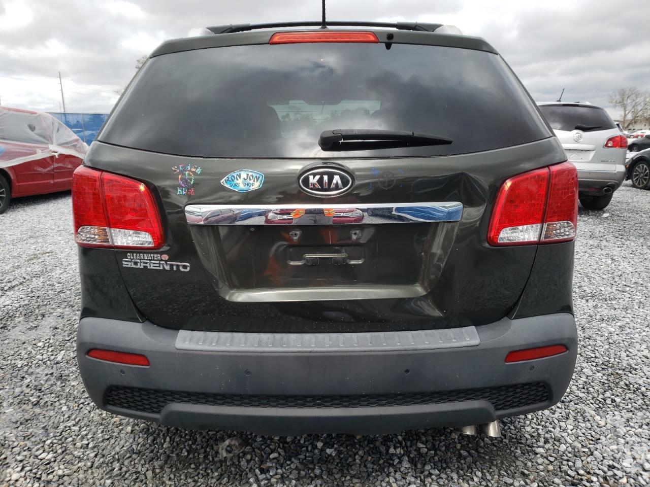 2013 KIA Sorento VIN 5XYKT3A62DG329111 Copart auction photo, front end damage thumbnail 6