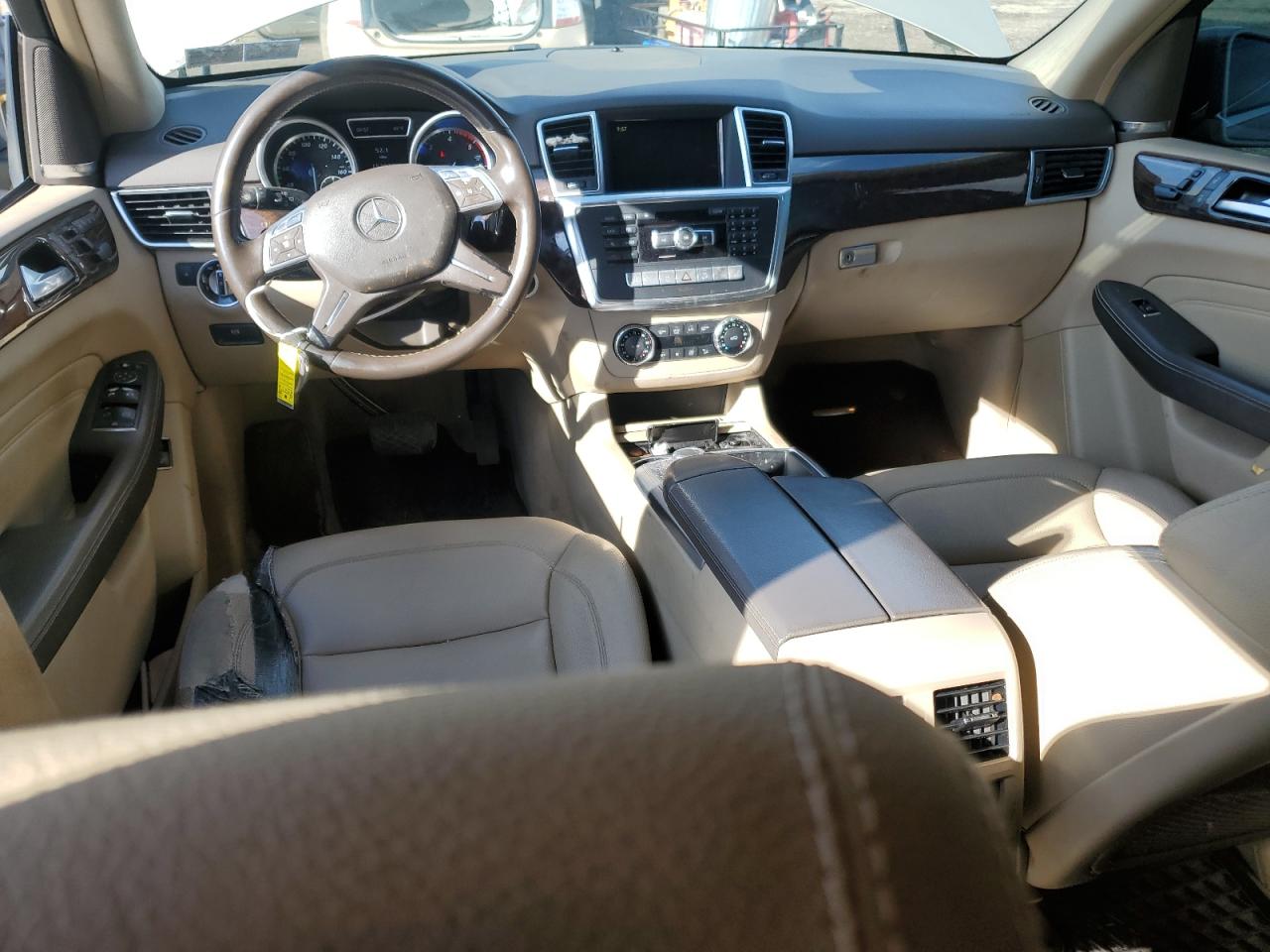 2012 Mercedes-Benz M-klasse VIN 4JGDA2EB4CA081311 Copart auction photo, minor dent/scratches damage thumbnail 8