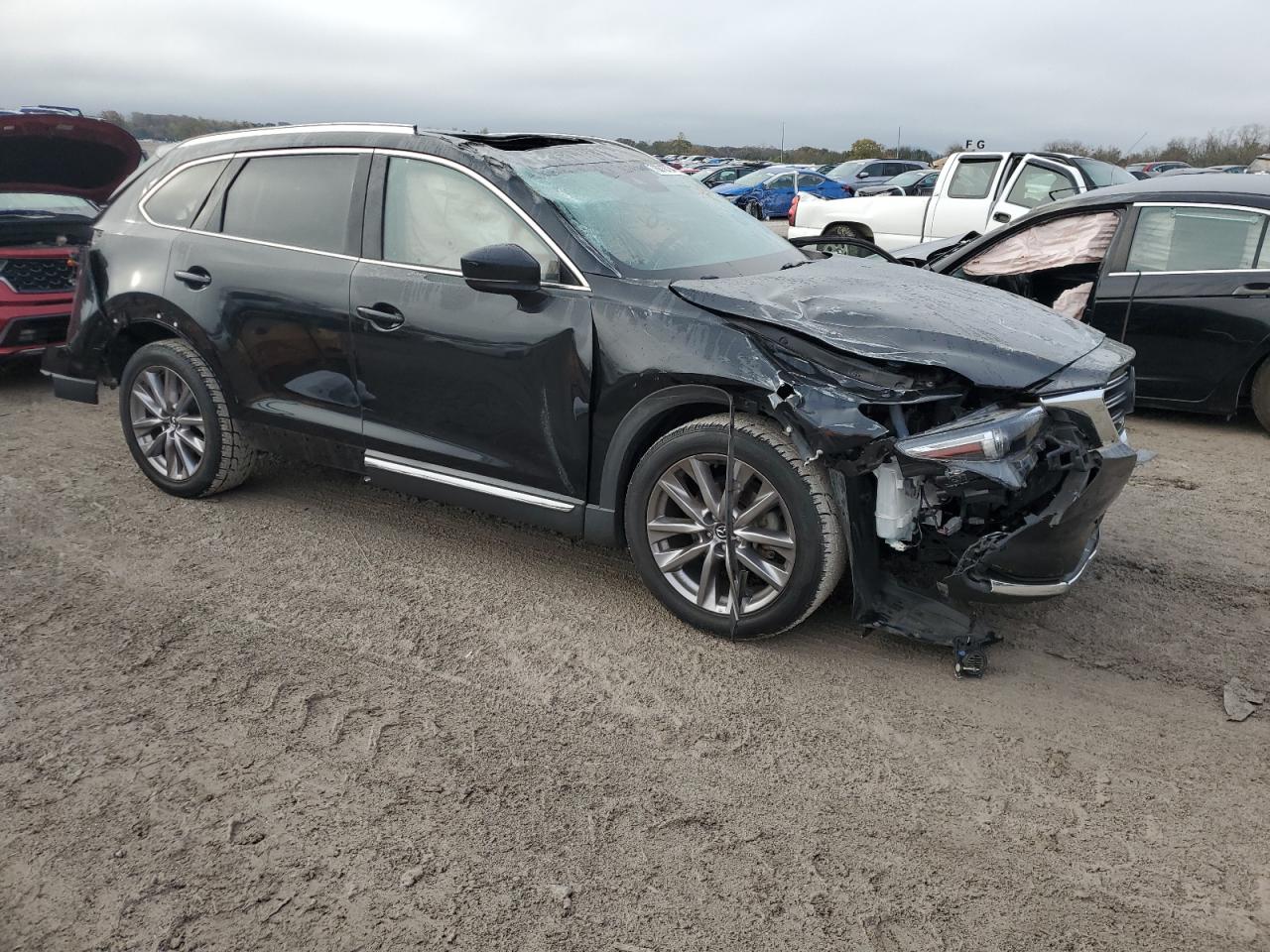 2020 Mazda CX-9 VIN JM3TCADY3L0414329 Copart auction photo, all over / mechanical damage thumbnail 4