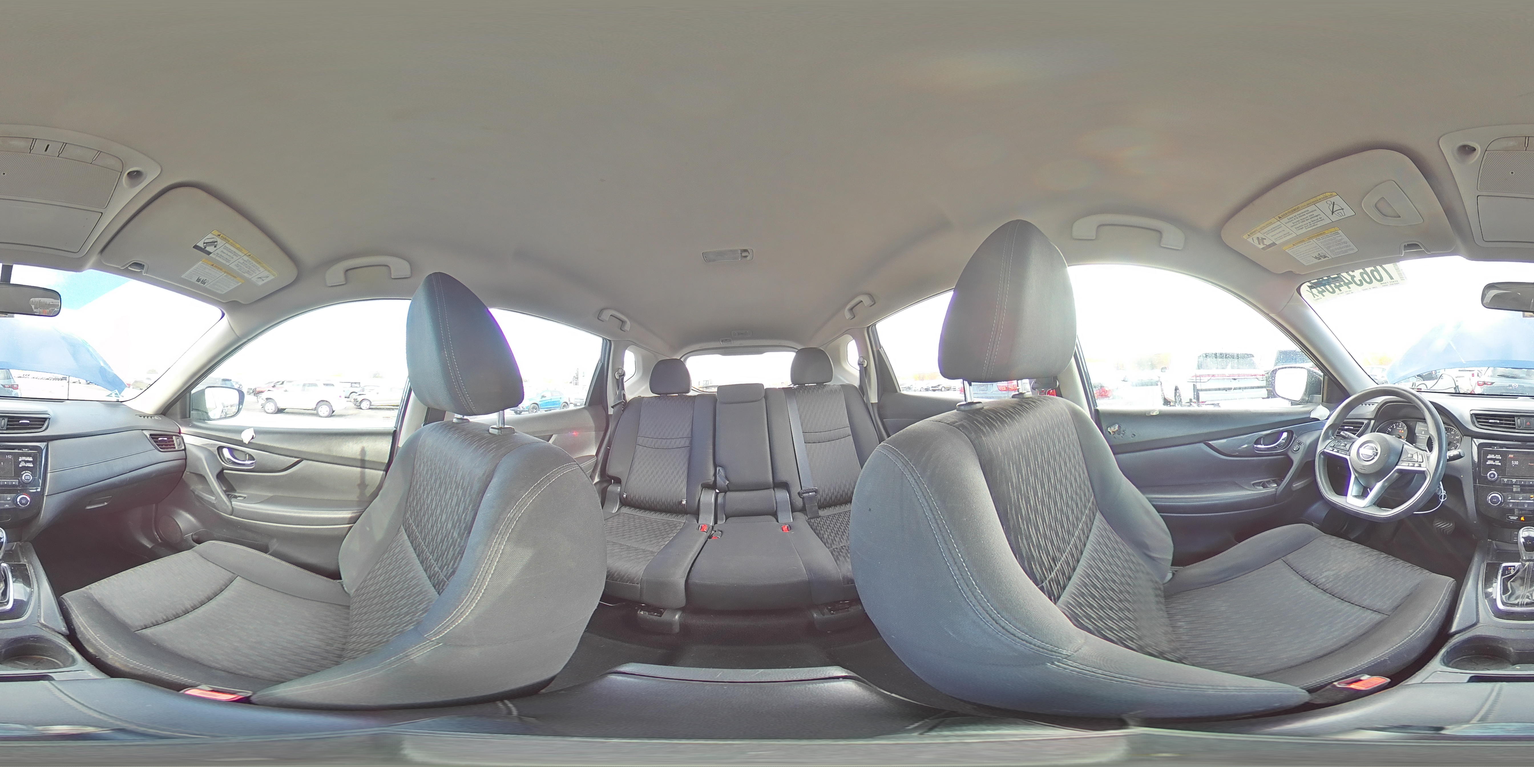 2017 Nissan Rogue VIN KNMAT2MT0HP520083 Copart auction photo, front end damage thumbnail 16
