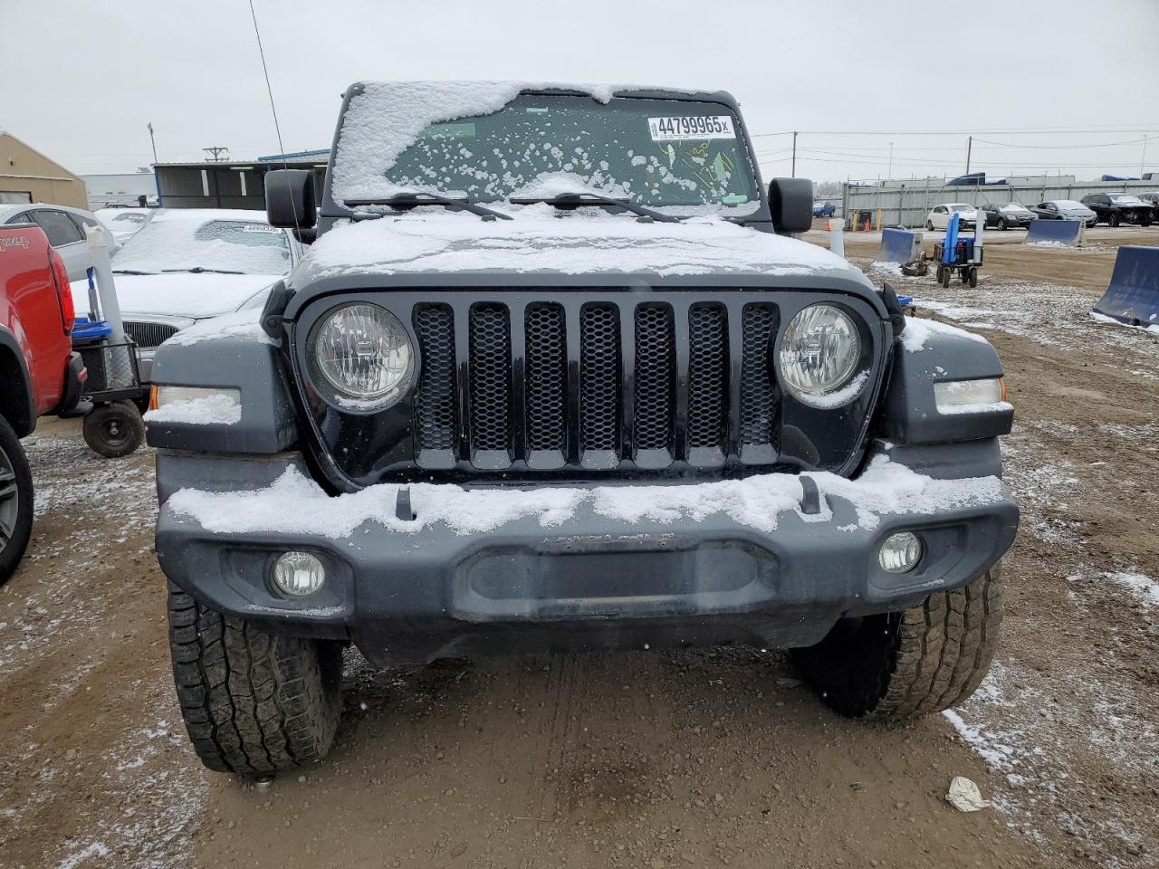 2018 Jeep Wrangler VIN 1C4HJXDG1JW113003 Copart auction photo, side damage thumbnail 5