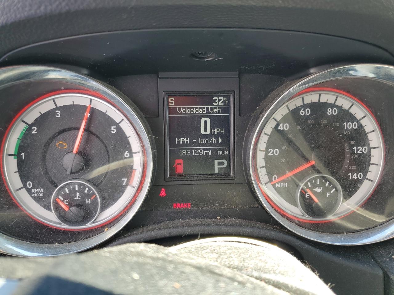 2013 Dodge Durango VIN 1C4RDJDG9DC697486 Copart auction photo, front end / minor dent/scratches damage thumbnail 9