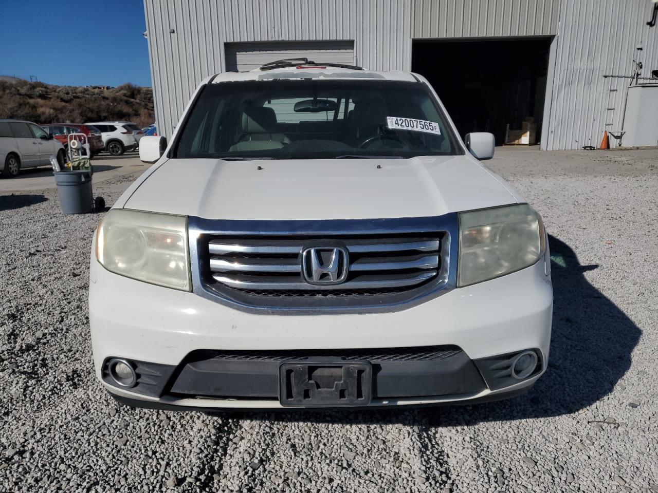 2013 Honda Pilot VIN 5FNYF4H6XDB036920 Copart auction photo, rear end damage thumbnail 5