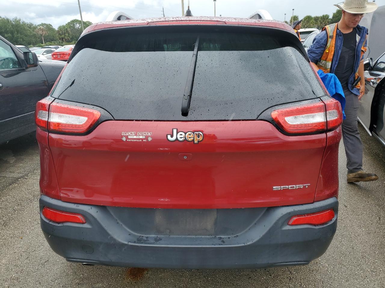 2015 Jeep Grand Cherokee VIN 1C4PJLAB0FW657061 Copart auction photo, water/flood damage thumbnail 6
