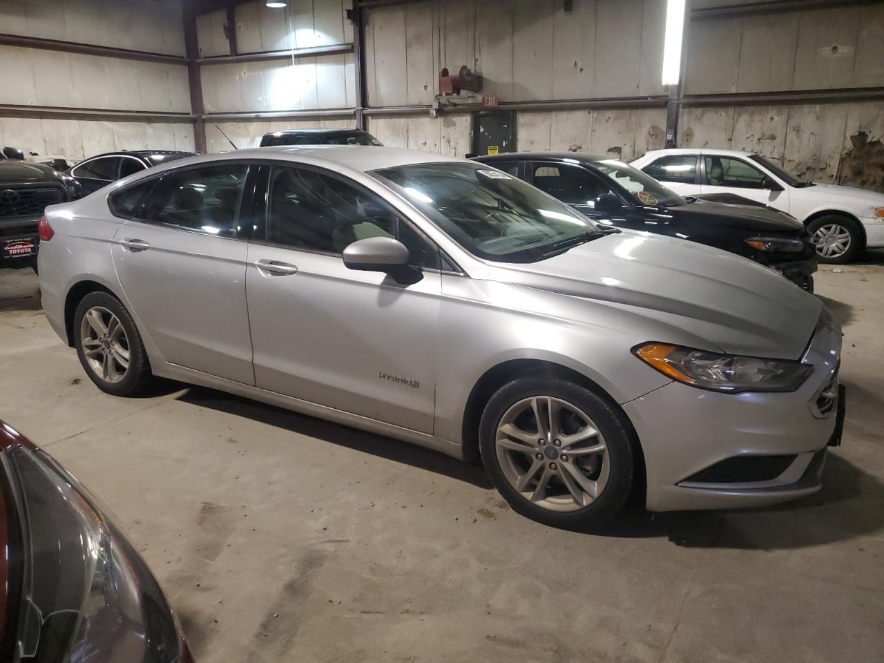 2018 Ford Fusion VIN 3FA6P0UU8JR279112 Copart auction photo, front end / minor dent/scratches damage thumbnail 4